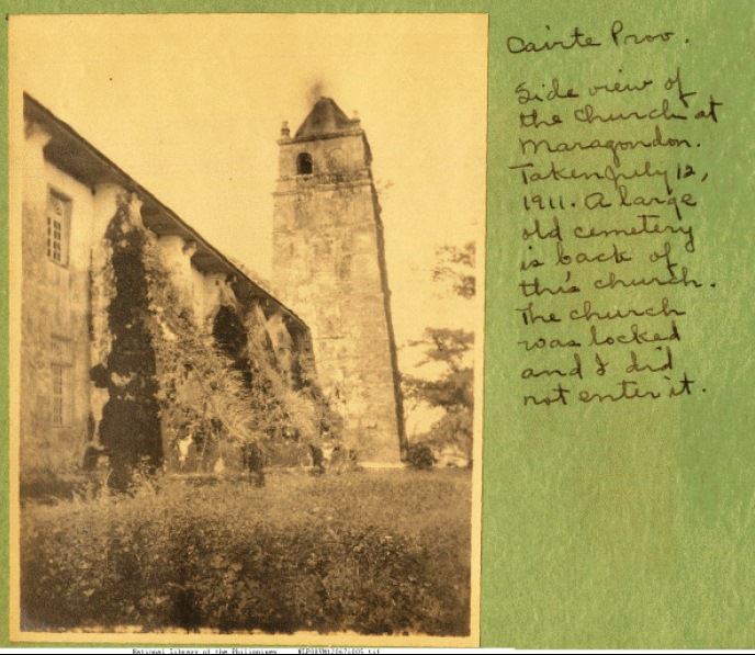 Nuestra Señora dela Asuncion Parish Church - Maragondon  (1911)
